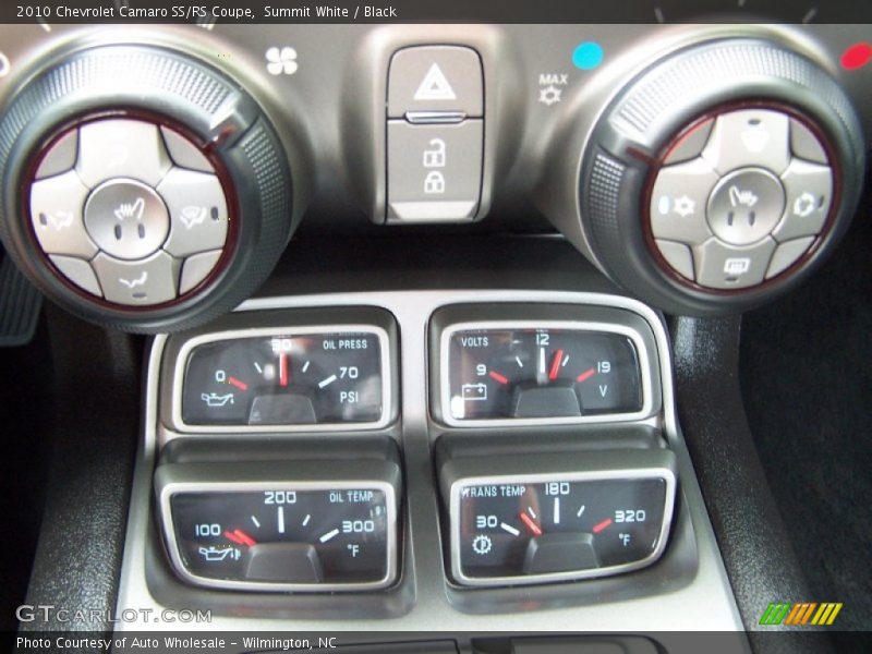 Summit White / Black 2010 Chevrolet Camaro SS/RS Coupe