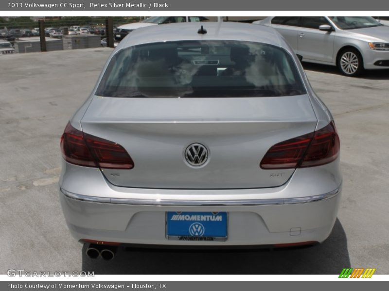 Reflex Silver Metallic / Black 2013 Volkswagen CC Sport