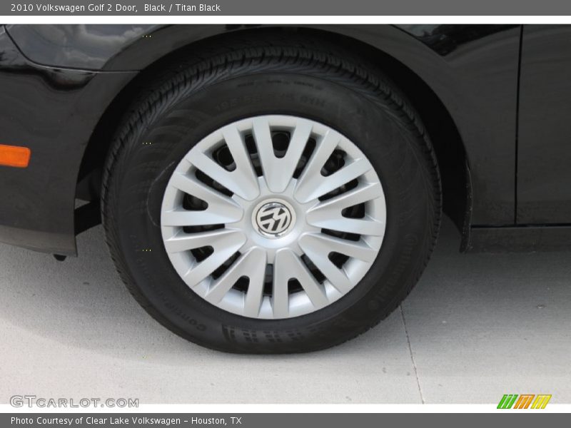 Black / Titan Black 2010 Volkswagen Golf 2 Door
