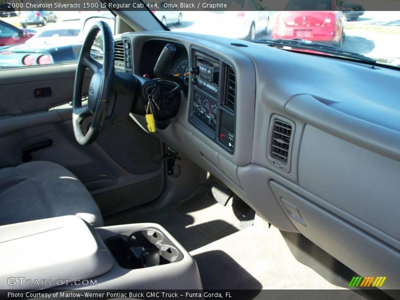 Onyx Black / Graphite 2000 Chevrolet Silverado 1500 LS Regular Cab 4x4