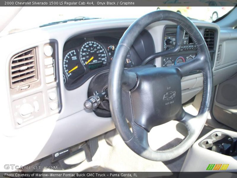 Onyx Black / Graphite 2000 Chevrolet Silverado 1500 LS Regular Cab 4x4