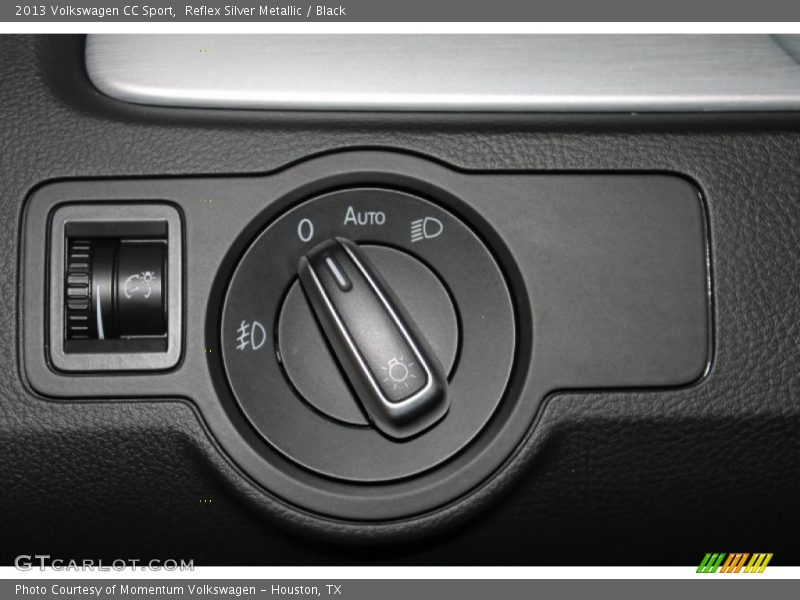 Reflex Silver Metallic / Black 2013 Volkswagen CC Sport