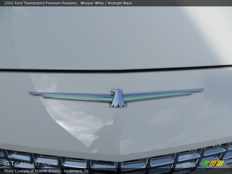 Whisper White / Midnight Black 2002 Ford Thunderbird Premium Roadster