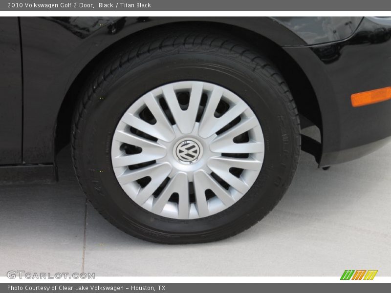 Black / Titan Black 2010 Volkswagen Golf 2 Door