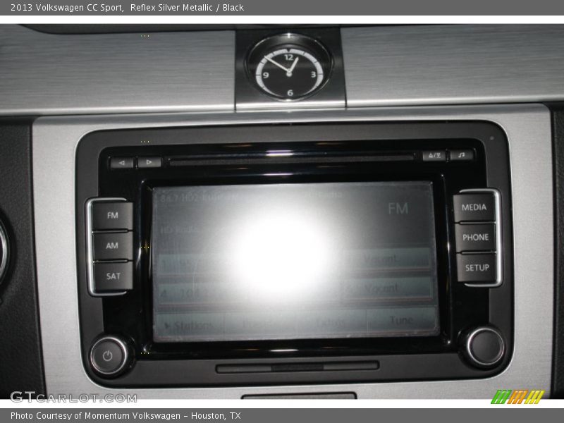 Reflex Silver Metallic / Black 2013 Volkswagen CC Sport