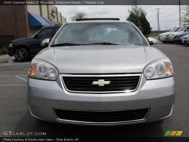 Silverstone Metallic / Titanium Gray 2006 Chevrolet Malibu LT V6 Sedan
