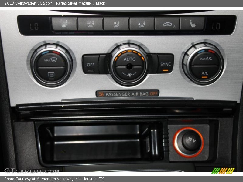 Reflex Silver Metallic / Black 2013 Volkswagen CC Sport