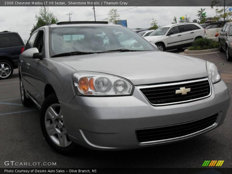 Silverstone Metallic / Titanium Gray 2006 Chevrolet Malibu LT V6 Sedan