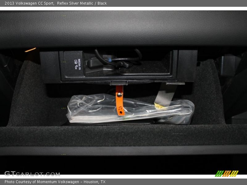 Reflex Silver Metallic / Black 2013 Volkswagen CC Sport