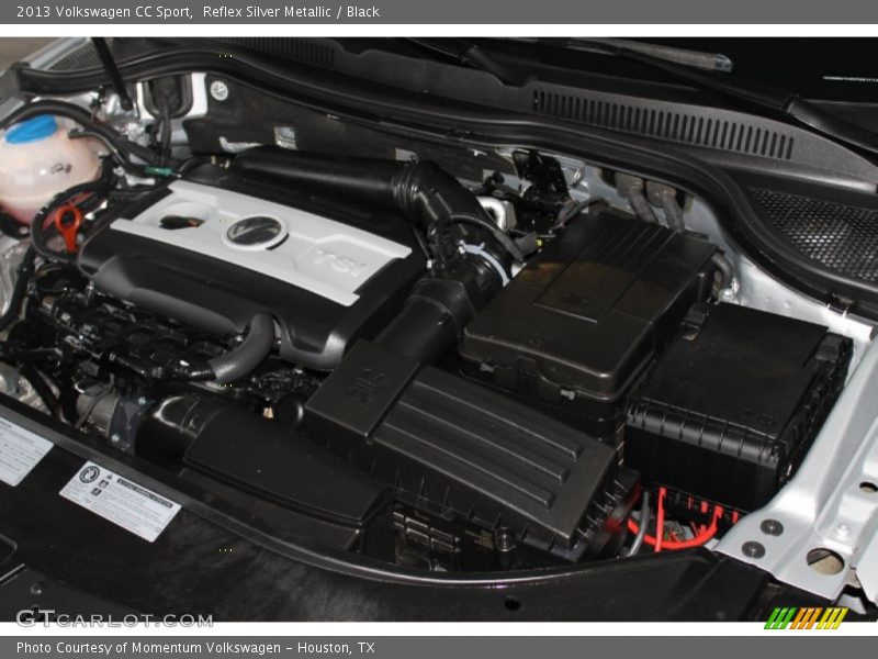 Reflex Silver Metallic / Black 2013 Volkswagen CC Sport