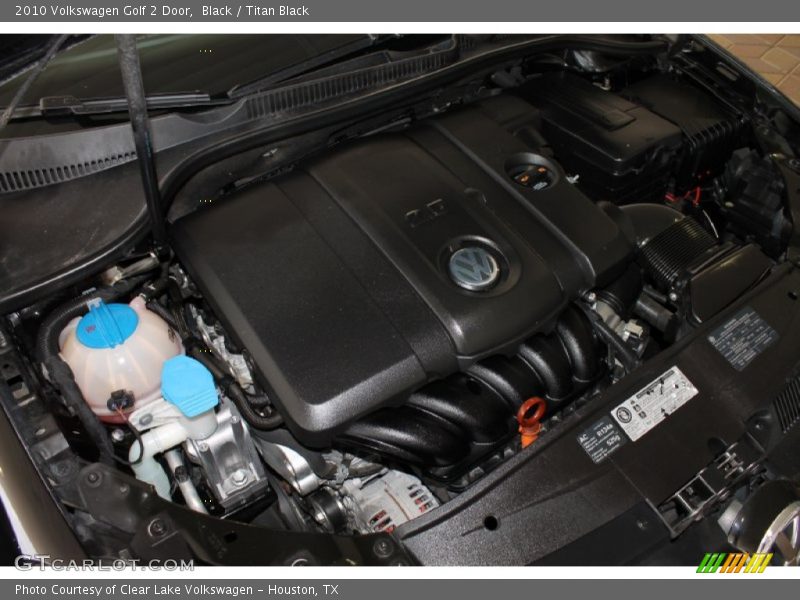 Black / Titan Black 2010 Volkswagen Golf 2 Door
