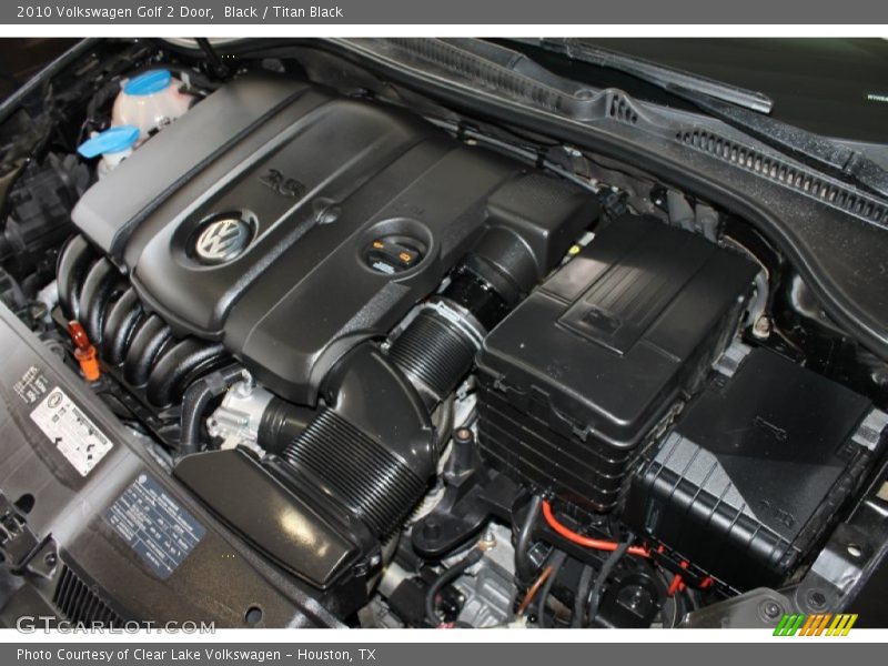 Black / Titan Black 2010 Volkswagen Golf 2 Door