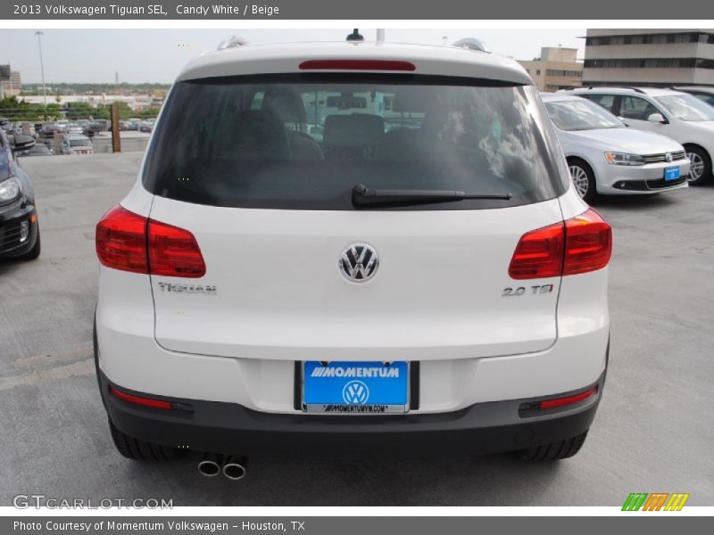 Candy White / Beige 2013 Volkswagen Tiguan SEL