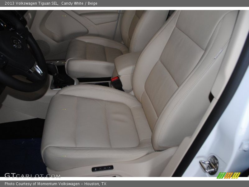 Candy White / Beige 2013 Volkswagen Tiguan SEL