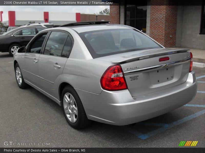 Silverstone Metallic / Titanium Gray 2006 Chevrolet Malibu LT V6 Sedan