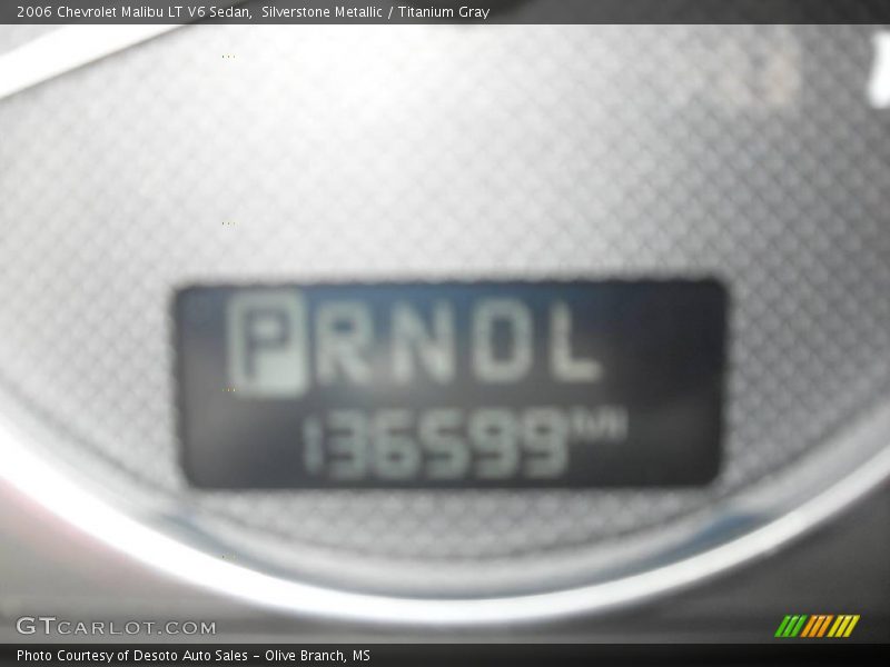 Silverstone Metallic / Titanium Gray 2006 Chevrolet Malibu LT V6 Sedan