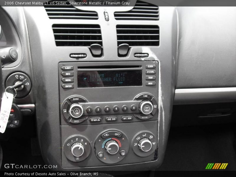 Silverstone Metallic / Titanium Gray 2006 Chevrolet Malibu LT V6 Sedan