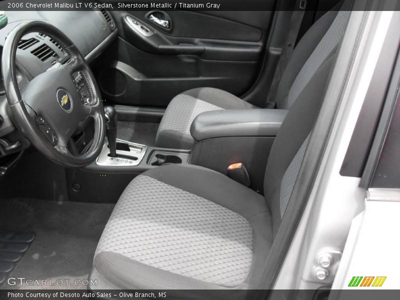 Silverstone Metallic / Titanium Gray 2006 Chevrolet Malibu LT V6 Sedan