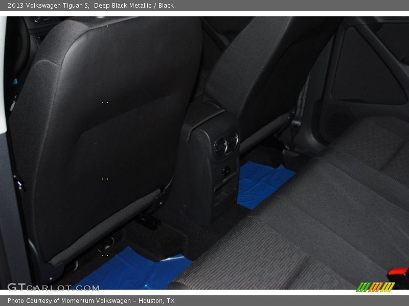 Deep Black Metallic / Black 2013 Volkswagen Tiguan S