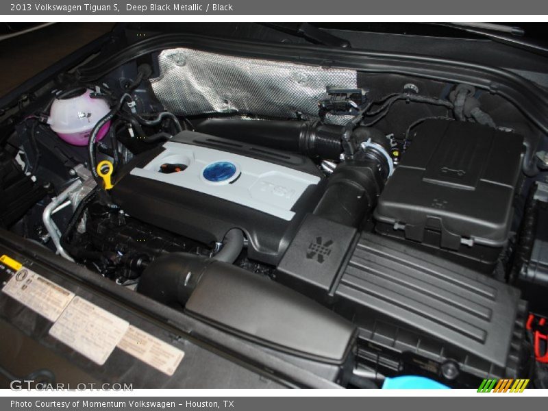 Deep Black Metallic / Black 2013 Volkswagen Tiguan S