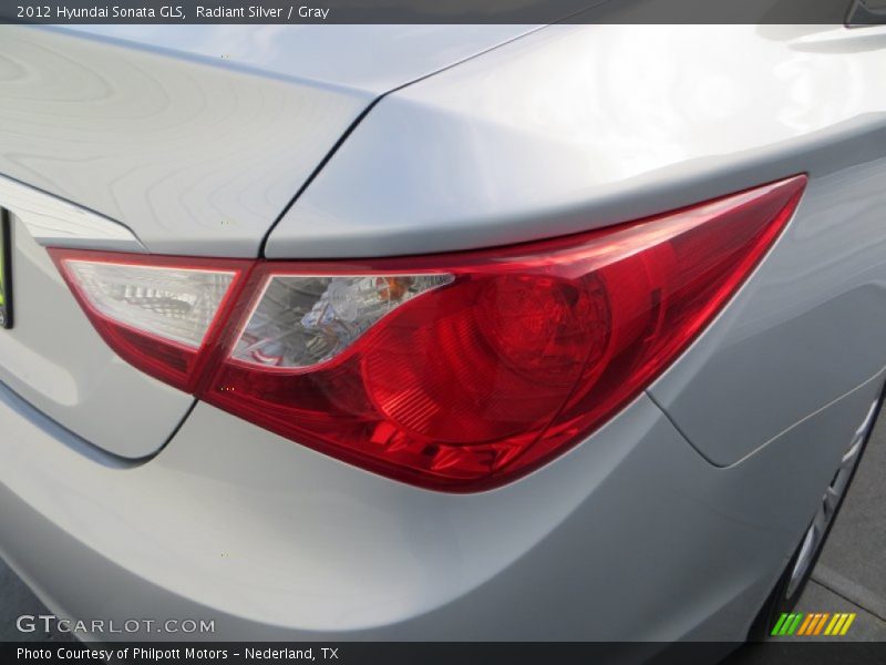 Radiant Silver / Gray 2012 Hyundai Sonata GLS
