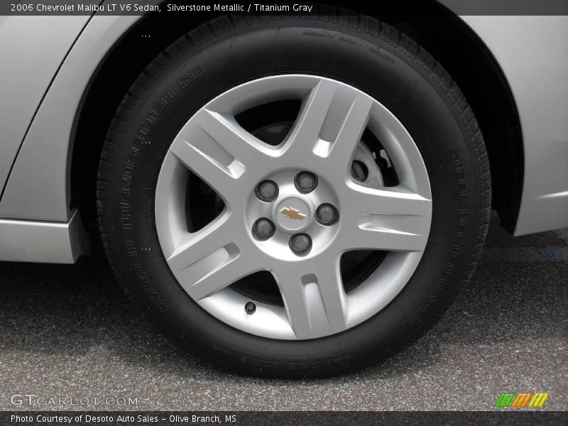 Silverstone Metallic / Titanium Gray 2006 Chevrolet Malibu LT V6 Sedan
