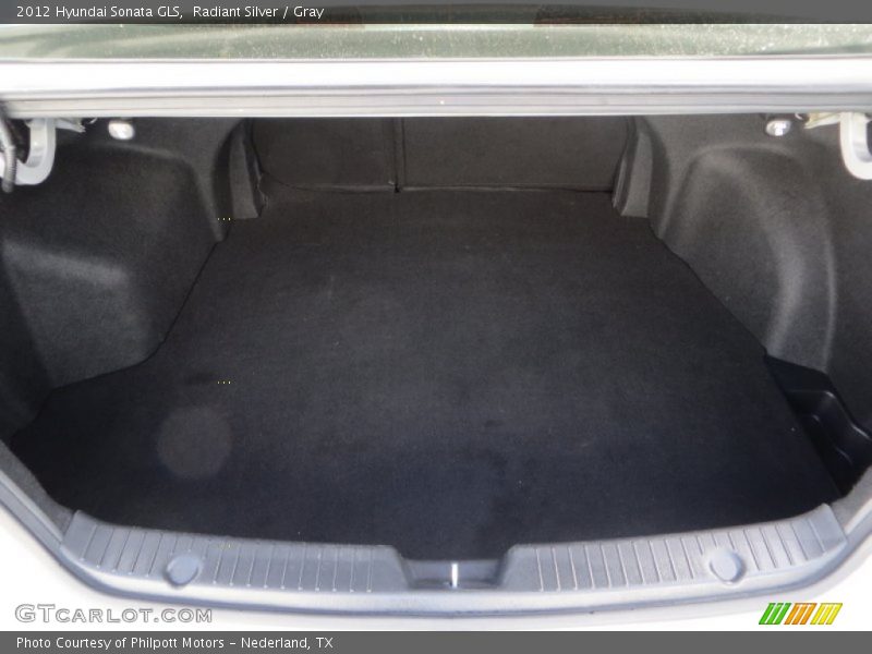 Radiant Silver / Gray 2012 Hyundai Sonata GLS