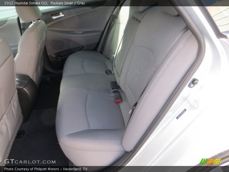 Radiant Silver / Gray 2012 Hyundai Sonata GLS