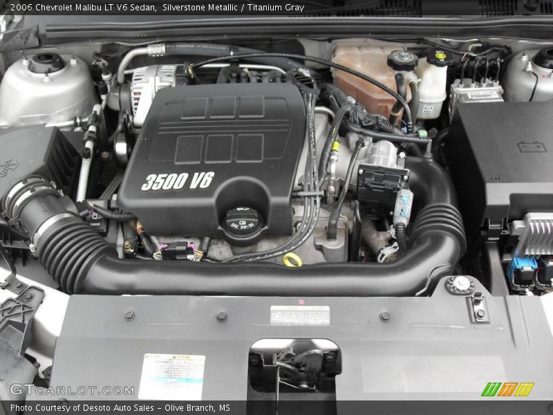 Silverstone Metallic / Titanium Gray 2006 Chevrolet Malibu LT V6 Sedan