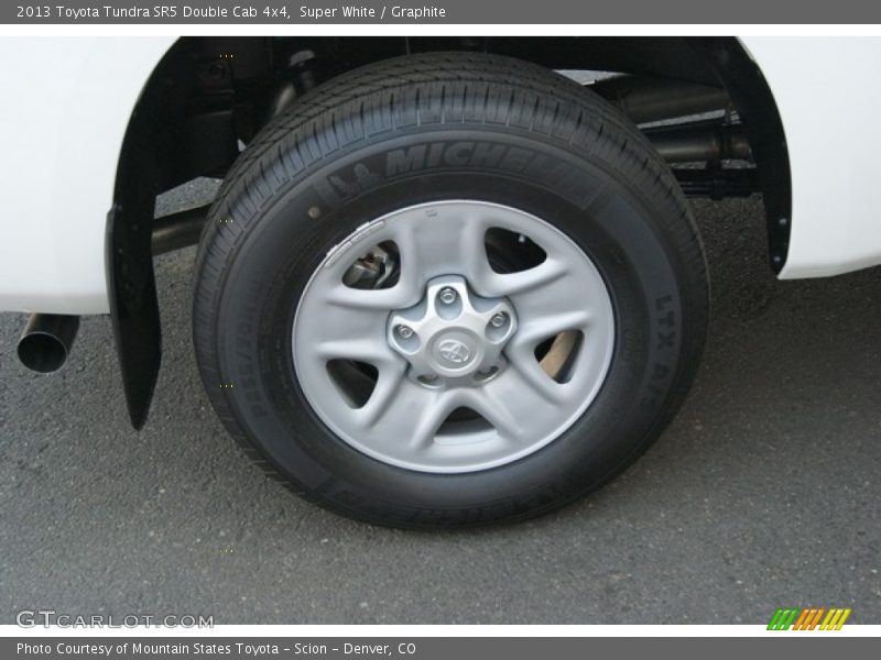 Super White / Graphite 2013 Toyota Tundra SR5 Double Cab 4x4