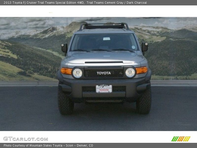 Trail Teams Cement Gray / Dark Charcoal 2013 Toyota FJ Cruiser Trail Teams Special Edition 4WD