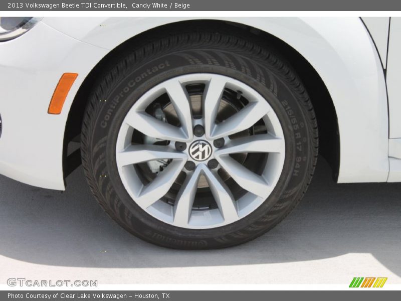 Candy White / Beige 2013 Volkswagen Beetle TDI Convertible