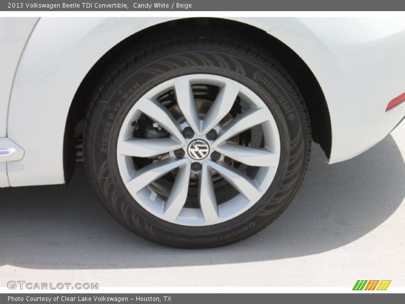 Candy White / Beige 2013 Volkswagen Beetle TDI Convertible
