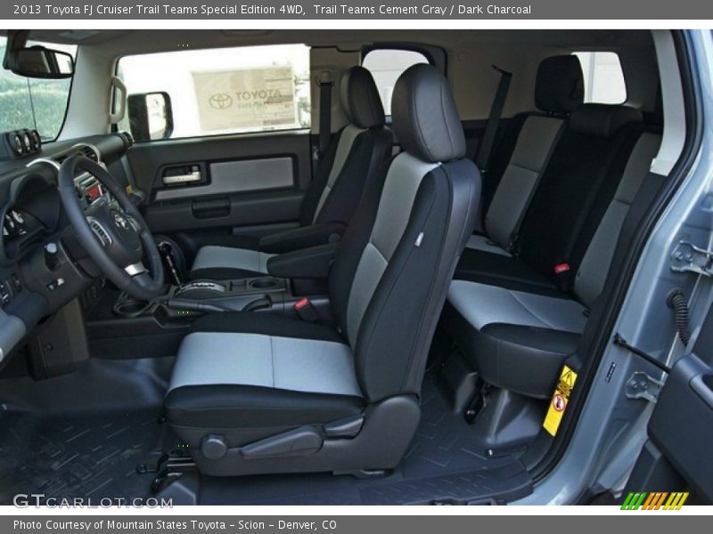 Trail Teams Cement Gray / Dark Charcoal 2013 Toyota FJ Cruiser Trail Teams Special Edition 4WD