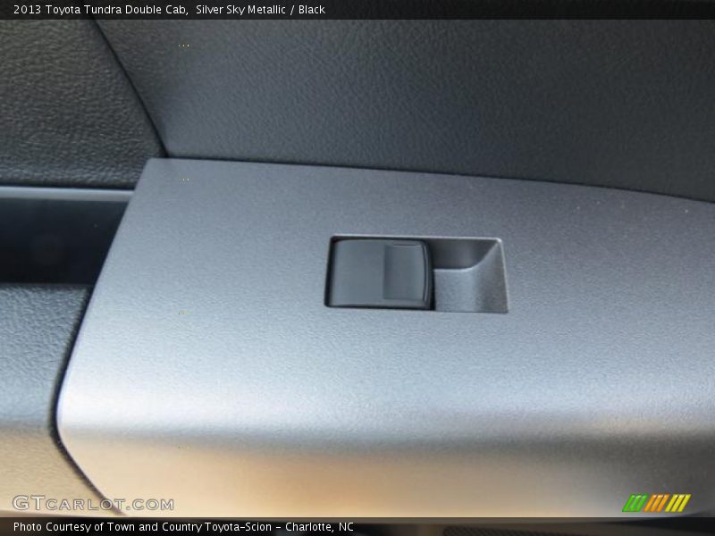 Silver Sky Metallic / Black 2013 Toyota Tundra Double Cab