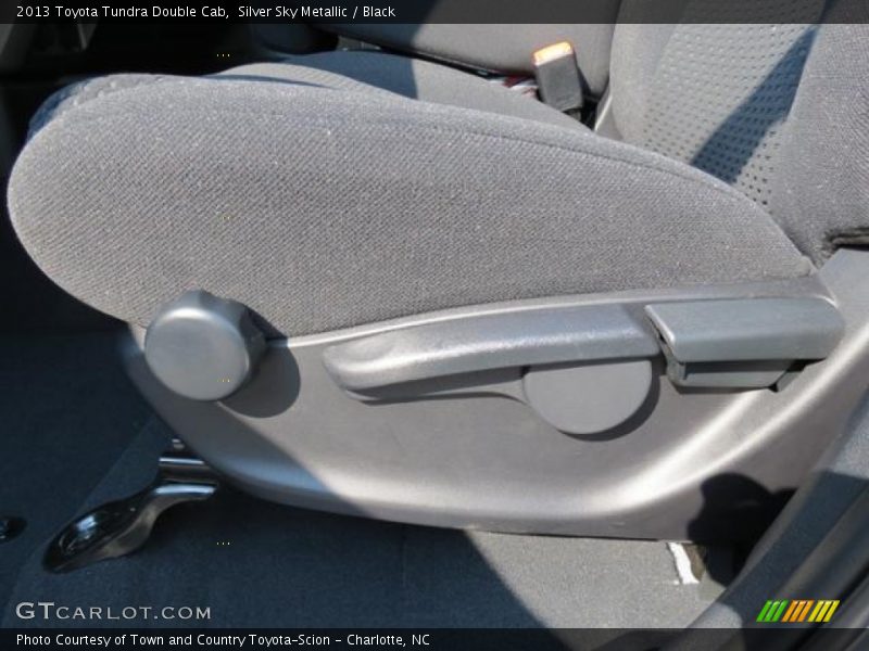 Silver Sky Metallic / Black 2013 Toyota Tundra Double Cab