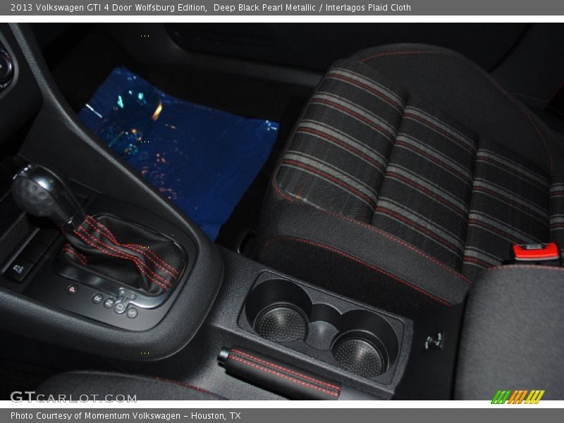 Deep Black Pearl Metallic / Interlagos Plaid Cloth 2013 Volkswagen GTI 4 Door Wolfsburg Edition