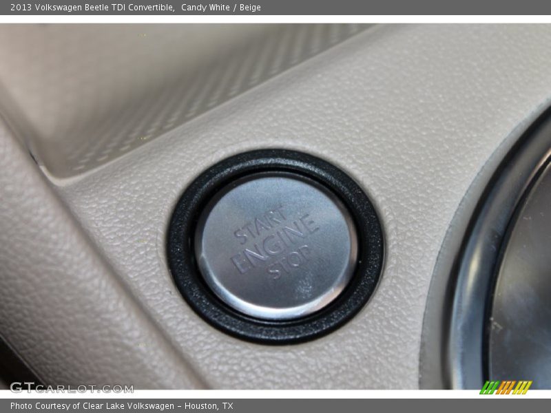 Candy White / Beige 2013 Volkswagen Beetle TDI Convertible