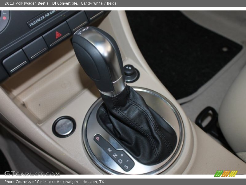 Candy White / Beige 2013 Volkswagen Beetle TDI Convertible