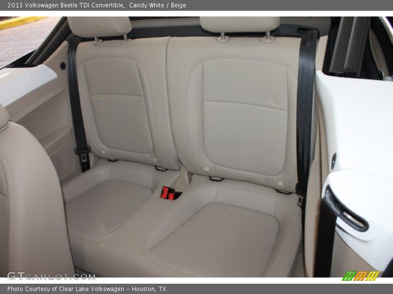 Candy White / Beige 2013 Volkswagen Beetle TDI Convertible