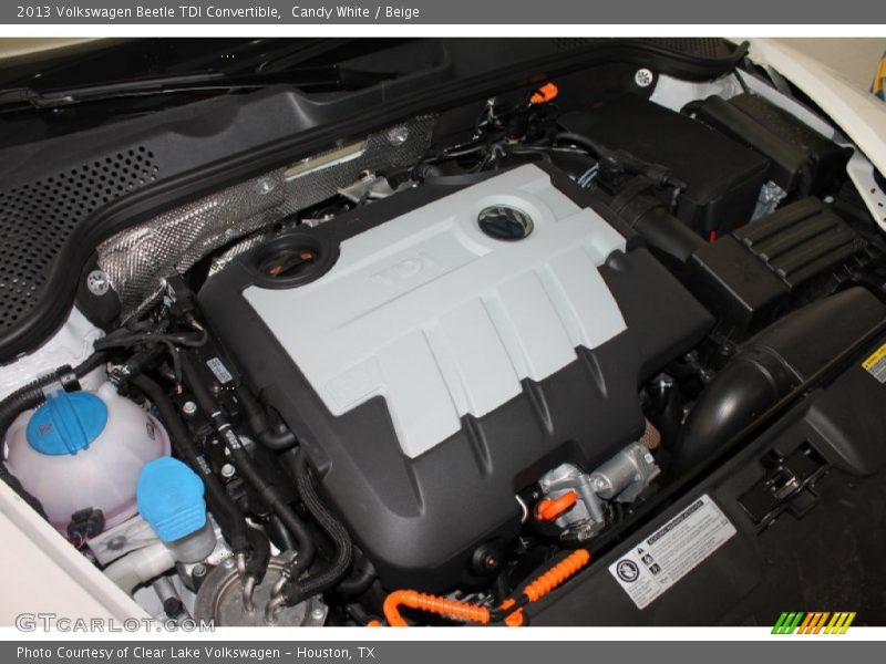 Candy White / Beige 2013 Volkswagen Beetle TDI Convertible