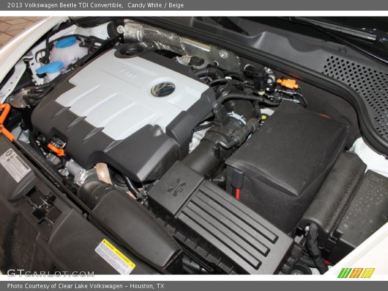 Candy White / Beige 2013 Volkswagen Beetle TDI Convertible