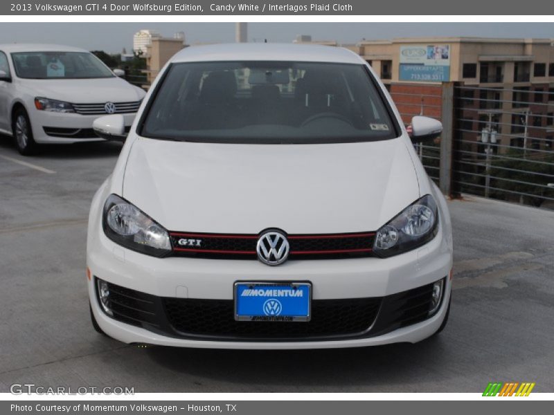 Candy White / Interlagos Plaid Cloth 2013 Volkswagen GTI 4 Door Wolfsburg Edition