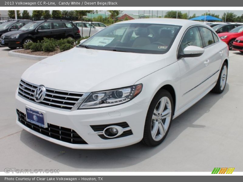 Candy White / Desert Beige/Black 2013 Volkswagen CC R-Line