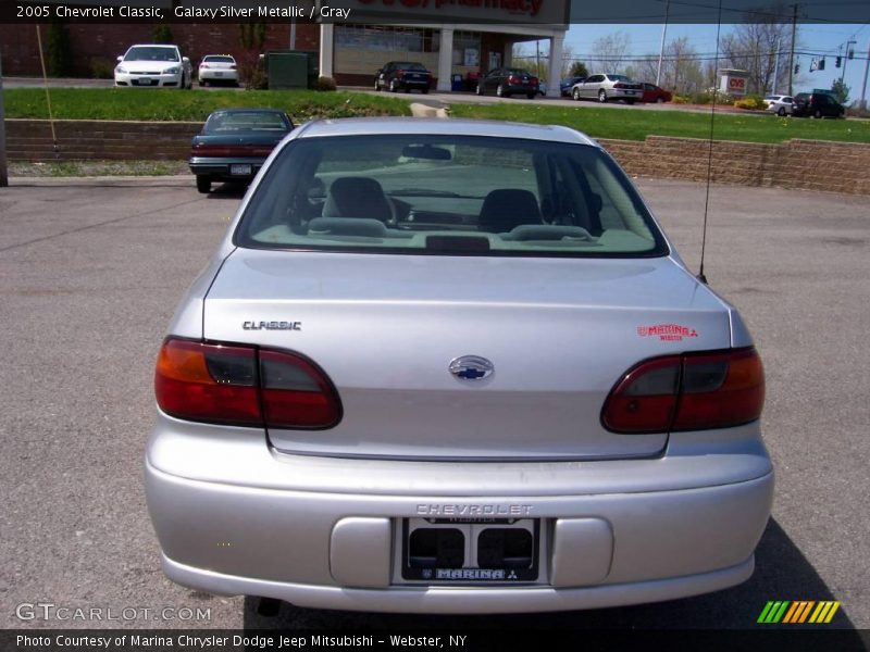 Galaxy Silver Metallic / Gray 2005 Chevrolet Classic