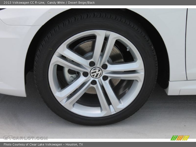 Candy White / Desert Beige/Black 2013 Volkswagen CC R-Line