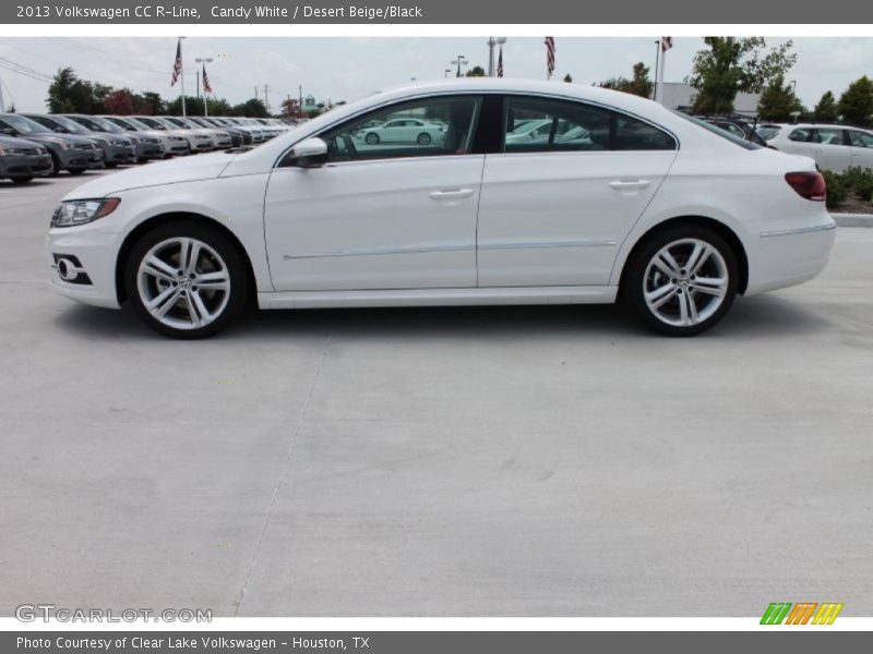 Candy White / Desert Beige/Black 2013 Volkswagen CC R-Line