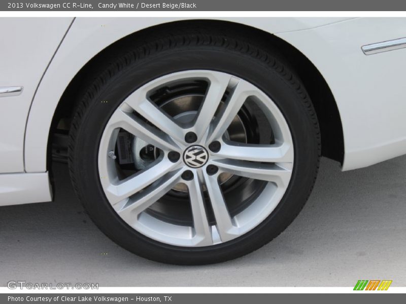 Candy White / Desert Beige/Black 2013 Volkswagen CC R-Line