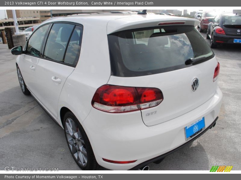 Candy White / Interlagos Plaid Cloth 2013 Volkswagen GTI 4 Door Wolfsburg Edition