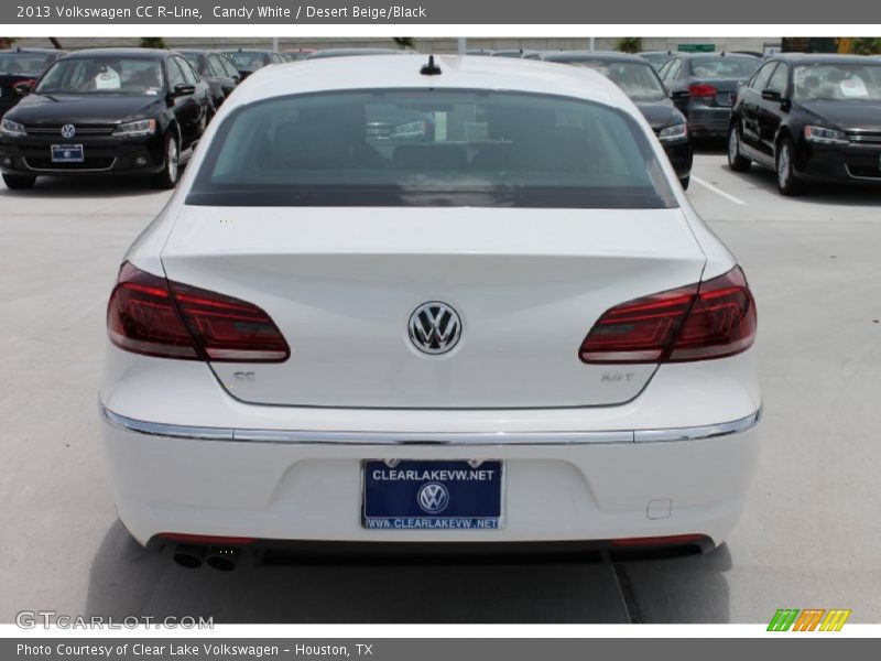 Candy White / Desert Beige/Black 2013 Volkswagen CC R-Line